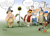 Cartoon: Hauptgegner (small) by Paolo Calleri tagged deutschland,bayern,parteien,csu,union,gruene,ministerpraesident,parteivorsitzender,vorsitzender,konkurrenz,gefahr,afd,alternative,wahlen,ergebnisse,wahlergebnisse,thueringen,osten,westen,erstarken,populisten,faschisten,nationalismus,rechtsextrem,radikalisierung,morde,drohungen,oezdemir,roth,weidel,gauland,hoecke,storch,markus,soeder,karikatur,cartoon,paolo,calleri