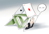 Cartoon: House of cards (small) by Paolo Calleri tagged usa,film,fernsehen,streaming,netflix,schauspieler,kevin,spacey,missbrauch,skandal,missbrauchsskandal,entlassung,sexismus,karikatur,cartoon,paolo,calleri