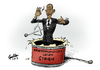 Cartoon: Intermezzo (small) by Paolo Calleri tagged usa,washington,präsident,barack,obama,kongress,votum,abstimmung,syrien,militäreinsatz,krieg,rote,linie,kriegsdrohung,baschar,al,assad,giftgasangriff,karikatur,paolo,calleri