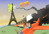 Cartoon: King Jaune (small) by Paolo Calleri tagged eu,frankreich,gelbwesten,proteste,praesident,emmanuel,macron,fernsehen,fernsehansprache,vorschlaege,steuern,renten,versprechen,ablehnung,steuersenkungen,demokratie,buergerbeteiligung,reich,arm,politik,wirtschaft,soziales,arbeit,karikatur,cartoon,paolo,calleri