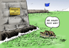 Cartoon: Mauer (small) by Paolo Calleri tagged eu,deutschland,mauer,jubiläum,mauerfall,deutsche,einheit,ddr,kalter,krieg,sowjetunion,westen,aussengrenze,flüchtlinge,festung,karikatur,cartoon,paolo,calleri