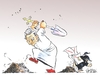 Cartoon: Maulwurf (small) by Paolo Calleri tagged vatikan,vatikanstaat,papst,benedikt,xvi,dokumente,geheim,brisant,öffentlichkeit,journalist,gianluigi,nuzzi,kammerdiener,paolo,gabriele,vatikanmitarbeiter,briefe,aktennotizen,berichte,botschaftsberichte,kardinalstaatssekretär,tarcisio,bertone,vatikanbank