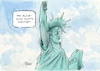 Cartoon: New-York-Variante (small) by Paolo Calleri tagged welt,usa,new,york,mutation,covid,sars,mutante,infektionen,gesellschaft,gesundheit,pandemie,arbeit,soziales,miss,liberty,karikatur,cartoon,paolo,calleri