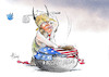 Cartoon: Nicht mehr auf allen Kanälen (small) by Paolo Calleri tagged usa,kapitol,capitol,stuermung,mob,trump,anhaenger,demokratie,faschismus,praesidentschaft,kommunikation,facebook,twitter,anstachelung,aufruf,social,media,netzwerke,praesident,amt,wuerde,karikatur,cartoon,paolo,calleri