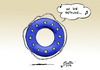 Cartoon: Rettungsring (small) by Paolo Calleri tagged eu,europäische,union,eurozone,zypern,rettungspaket,rettungsplan,schuldenkrise,bankenkrise,flagge,fahne,europa,beethoven,hymne,rettungsring,finanzminister,finanzsektor,sanierung,finanzinstitute,bankenwesen,steuerflucht,geldwaesche,politik,wirtschaft,finanz