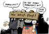 Cartoon: Sichtbehinderung (small) by Paolo Calleri tagged deutschland,bayern,wildbad,kreuth,klausurtagung,csu,zuwanderung,zuwanderungspapier,eu,bulgarien,rumänien,populismus,vorwurf,koalitionsvertrag,arbeitnehmerfreizügigkeit,sozialleistunge,armutszuwanderung,armutsmigranten,karikatur,cartoon,paolo,calleri