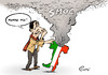 Cartoon: Stinkstiefel (small) by Paolo Calleri tagged italien,smog,grosstaedte,staedte,autos,luftverschmutzung,feinstaub,konzentration,fahrverbote,umwelt,gesundheit,trockenheit,klima,winter,wetter,karikatur,cartoon,paolo,calleri