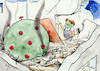 Cartoon: Trümmerfrau (small) by Paolo Calleri tagged welt,eu,europa,deutschland,covid,19,corona,virus,coronavirus,infektionen,gesundheit,wirtschaft,gesellschaft,arbeit,soziales,rat,ratspraesidentschaft,bundeskanzlerin,angela,merkel,union,gemeinschaft,diplomatie,aufbau,karikatur,cartoon,paolo,calleri