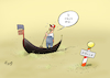 Cartoon: US-Sojabauern (small) by Paolo Calleri tagged usa,china,zoelle,zoll,handel,wirtschaft,einfuhr,ausfuhr,handelsstreit,soja,bauern,farmer,landwirtschaft,strafzoelle,karikatur,cartoon,paolo,calleri