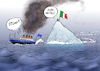 Cartoon: Verfahrene Situation (small) by Paolo Calleri tagged eu,kommission,italien,haushalt,haushaltsstreit,ausgaben,defizit,defizitverfahren,sanktionen,regierung,rom,lega,5sterne,stelle,populisten,populismus,euro,eurozone,stabilitaet,kritik,schulden,neuverschuldung,karikatur,cartoon,paolo,calleri