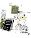 Cartoon: Volles Haus (small) by Paolo Calleri tagged alkoholismus,gastronomie,alkohol,sucht,gerichte,essen,nahrung,trinken,trinker,drogen,cartoon,karikatur,paolo,calleri