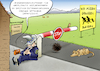 Cartoon: Wiedereinreisesperre (small) by Paolo Calleri tagged deutschland,oesterreich,bayern,grenze,grenzordnung,bundesinnenminister,horst,seehofer,csu,aslystreit,asylbewerber,fluechtlinge,gefluechtete,abgewiesen,populismus,rechtspopulismus,karikatur,cartoon,paolo,calleri