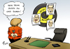 Cartoon: Zum Abschuss freigegeben (small) by Paolo Calleri tagged deutschland,usa,geheimdienste,nsa,bnd,bundesnachrichtendienst,praesident,gerhard,schilndler,spionage,unternehmen,affaere,selektoren,suchbegriffe,regierungen,diplomaten,eu,wirtschaft,eads,kanzleramt,kanzleramtschef,thomas,de,maiziere,peter,altmaier,verantw