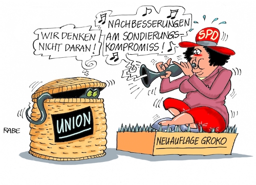 Cartoon: Abgasnachbesserung (medium) by RABE tagged grüne,jamaika,sondierungsgespräche,regierungsbildung,amtshandlung,rabe,ralf,böhme,cartoon,karikatur,pressezeichnung,farbcartoon,tagescartoon,spd,nachbesserungen,groko,neuwahlen,union,merkel,neuauflage,tante,fakir,indien,nagelbrett,kobra,korb,grüne,jamaika,sondierungsgespräche,regierungsbildung,amtshandlung,rabe,ralf,böhme,cartoon,karikatur,pressezeichnung,farbcartoon,tagescartoon,spd,nachbesserungen,groko,neuwahlen,union,merkel,neuauflage,tante,fakir,indien,nagelbrett,kobra,korb