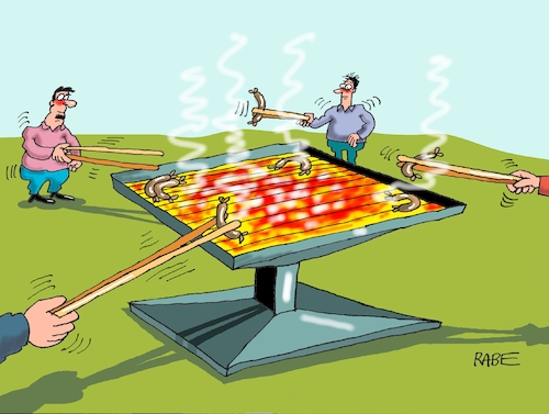 Abstandsregelgrillen Abstandsregelgrillen