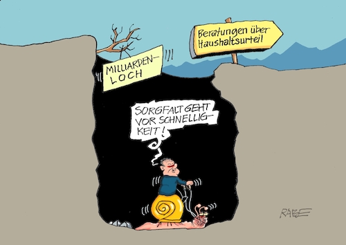 Cartoon: Absturz (medium) by RABE tagged ampelregierung,scholz,spd,grüne,fdp,lindner,kinder,kindergrundsicherung,rabe,ralf,böhme,cartoon,karikatur,pressezeichnung,farbcartoon,tagescartoon,hausmeister,ohren,zähne,besen,fragestunde,bundestag,merz,rede,antwort,haushaltsurteil,karlsruhe,milliardenloch,beratung,absturz,schnecke,langsamkeit,bundestagsdebatte,schlagabtausch,ampelregierung,scholz,spd,grüne,fdp,lindner,kinder,kindergrundsicherung,rabe,ralf,böhme,cartoon,karikatur,pressezeichnung,farbcartoon,tagescartoon,hausmeister,ohren,zähne,besen,fragestunde,bundestag,merz,rede,antwort,haushaltsurteil,karlsruhe,milliardenloch,beratung,absturz,schnecke,langsamkeit,bundestagsdebatte,schlagabtausch