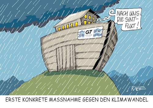 Cartoon: Ärschenoah (medium) by RABE tagged cornwall,englan,sieben,klimawandel,klimakatastrophe,klimaschutz,arche,noah,rabe,ralf,böhme,cartoon,karikatur,pressezeichnung,farbcartoon,tagescartoon,regen,sintflut,hochwasser,klimabeschlüsse,abschlussbericht,merkel,johnson,biden,ra,cornwall,englan,sieben,klimawandel,klimakatastrophe,klimaschutz,arche,noah,rabe,ralf,böhme,cartoon,karikatur,pressezeichnung,farbcartoon,tagescartoon,regen,sintflut,hochwasser,klimabeschlüsse,abschlussbericht,merkel,johnson,biden,ra