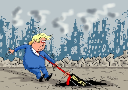 Cartoon: Alles im Griff (medium) by RABE tagged merz,kanzler,koalition,union,spd,klingbeil,cartoon,karikatur,pressezeichnung,farbcartoon,tagescartoon,bürokratie,verwaltung,beamte,modernisierung,monster,drachen,schwert,holzschwert,nägel,säge,trump,usa,israel,iran,netanjahu,ajatollah,chamenei,sturz,gewalt,regime,golfregion,golfstaaten,chaos,völkerrecht,ruinen,dubai,doka,krawatte,schlips,merz,kanzler,koalition,union,spd,klingbeil,cartoon,karikatur,pressezeichnung,farbcartoon,tagescartoon,bürokratie,verwaltung,beamte,modernisierung,monster,drachen,schwert,holzschwert,nägel,säge,trump,usa,israel,iran,netanjahu,ajatollah,chamenei,sturz,gewalt,regime,golfregion,golfstaaten,chaos,völkerrecht,ruinen,dubai,doka,krawatte,schlips