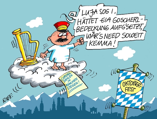 Cartoon: Aloisius (medium) by RABE tagged oktoberfest,wiesn,oktober,münchen,bayern,weißwurscht,maß,bierzelt,rabe,ralf,böhme,cartoon,karikatur,presezeichnung,farbcartoon,tagescartoon,bier,corona,omikron,coronazahlen,anstieg,aloisius,wolke,goscherlbedeckung,oktoberfest,wiesn,oktober,münchen,bayern,weißwurscht,maß,bierzelt,rabe,ralf,böhme,cartoon,karikatur,presezeichnung,farbcartoon,tagescartoon,bier,corona,omikron,coronazahlen,anstieg,aloisius,wolke,goscherlbedeckung