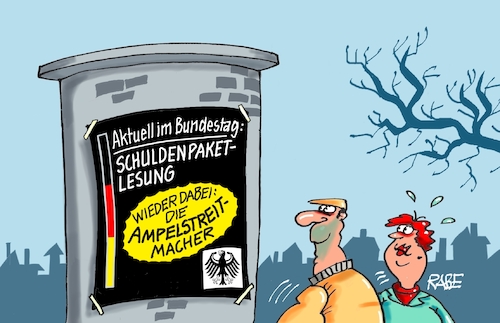 Ampelstreithähne Ampelstreithähne