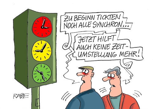 Ampeluhr II Ampeluhr II