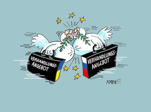 Cartoon: Angebot über Angebot (medium) by RABE tagged merz,groko,spd,union,posten,postenvergabe,rabe,ralf,böhme,cartoon,karikatur,pressezeichnung,farbcartoon,tagescartoon,schaufenster,deko,umbau,laden,ladenhüter,regierungsbildung,ukraine,russland,putin,selenskyj,frieden,friedensgespräch,angebot,verhandlung,verhandlungsangebot,vorschlag,friedensvorschlag,taube,friedenstaube,diplomatie,koffer,merz,groko,spd,union,posten,postenvergabe,rabe,ralf,böhme,cartoon,karikatur,pressezeichnung,farbcartoon,tagescartoon,schaufenster,deko,umbau,laden,ladenhüter,regierungsbildung,ukraine,russland,putin,selenskyj,frieden,friedensgespräch,angebot,verhandlung,verhandlungsangebot,vorschlag,friedensvorschlag,taube,friedenstaube,diplomatie,koffer