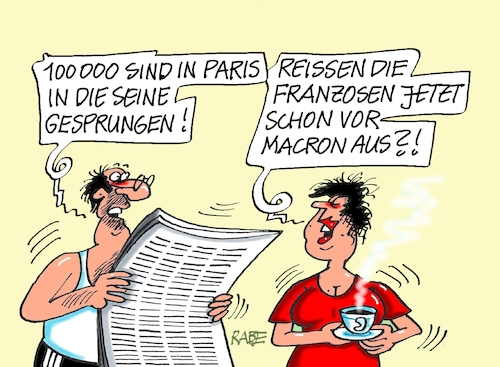 Cartoon: Angst vor Macron (medium) by RABE tagged merz,union,kanzler,fritze,koalition,spd,klingbeil,bundesregierung,rabe,ralf,böhme,cartoon,karikatur,pressezeichnung,farbcartoon,tagescartoon,trump,putin,krisen,tv,nachrichten,waschmaschine,eu,europa,frankreich,paris,seine,fluss,sprung,franzosen,pariser,macron,staatschef,vertrauen,angst,wahl,abwahl,parlament,merz,union,kanzler,fritze,koalition,spd,klingbeil,bundesregierung,rabe,ralf,böhme,cartoon,karikatur,pressezeichnung,farbcartoon,tagescartoon,trump,putin,krisen,tv,nachrichten,waschmaschine,eu,europa,frankreich,paris,seine,fluss,sprung,franzosen,pariser,macron,staatschef,vertrauen,angst,wahl,abwahl,parlament