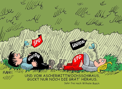 Aschermittwochgräten Aschermittwochgräten