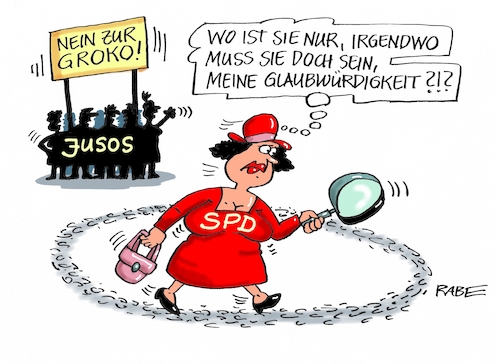 Cartoon: Auf der Suche (medium) by RABE tagged grüne,jamaika,sondierungsgespräche,regierungsbildung,amtshandlung,rabe,ralf,böhme,cartoon,karikatur,pressezeichnung,farbcartoon,tagescartoon,martin,schulz,spd,doppelspitze,neuwahlen,groka,befragung,glaubwürdigkeit,sondierung,spuren,abdrücke,lupe,jusos,nein,grüne,jamaika,sondierungsgespräche,regierungsbildung,amtshandlung,rabe,ralf,böhme,cartoon,karikatur,pressezeichnung,farbcartoon,tagescartoon,martin,schulz,spd,doppelspitze,neuwahlen,groka,befragung,glaubwürdigkeit,sondierung,spuren,abdrücke,lupe,jusos,nein