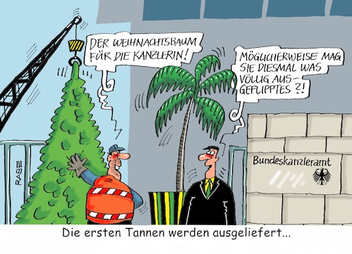 Auf die Palme