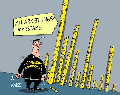 Cartoon: Aufarbeitungskommission (medium) by RABE tagged corona,masken,impfstoff,jens,spahn,maskenaffäre,maskendeal,rabe,ralf,böhme,cartoon,karikatur,pressezeichnung,farbcartoon,tagescartoon,aufarbeitung,kommission,aufarbeitungskommission,untersuchung,untersuchungsausschuß,lineal,maßstab,corona,masken,impfstoff,jens,spahn,maskenaffäre,maskendeal,rabe,ralf,böhme,cartoon,karikatur,pressezeichnung,farbcartoon,tagescartoon,aufarbeitung,kommission,aufarbeitungskommission,untersuchung,untersuchungsausschuß,lineal,maßstab