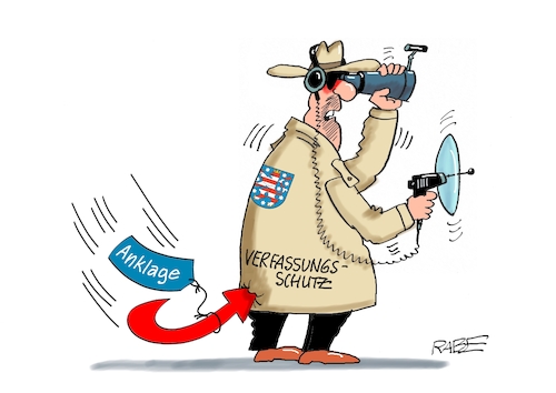 Cartoon: Aufgepasst (medium) by RABE tagged afd,reichsbürger,demokratiefördergesetz,rabe,ralf,böhme,cartoon,karikatur,pressezeichnung,farbcartoon,tagescartoon,rechte,höcke,thüringen,verfassungsschutz,anklage,beobachtung,ausspähung,klage,landesverfassungsschutz,verfassungsschutzbericht,rechtsextreme,möller,kramer,justiz,afd,reichsbürger,demokratiefördergesetz,rabe,ralf,böhme,cartoon,karikatur,pressezeichnung,farbcartoon,tagescartoon,rechte,höcke,thüringen,verfassungsschutz,anklage,beobachtung,ausspähung,klage,landesverfassungsschutz,verfassungsschutzbericht,rechtsextreme,möller,kramer,justiz