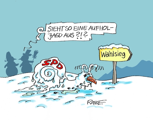 Aufholjagd im Schnee Aufholjagd im Schnee