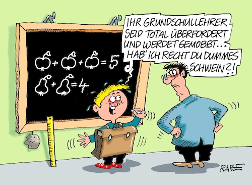 Cartoon: Aufreger (medium) by RABE tagged schule,schüler,lehrer,schultafel,schwamm,bildung,digtalpakt,bund,länder,rabe,ralf,böhme,cartoon,karikatur,pressezeichnung,farbcartoon,tagescartoon,abwischer,schulranzen,tafel,tafelschwamm,kreide,grundschullehrer,mobbing,überforderung,bildungsmisere,überlastung,lehrermangel,stundenausfall,schwein,schule,schüler,lehrer,schultafel,schwamm,bildung,digtalpakt,bund,länder,rabe,ralf,böhme,cartoon,karikatur,pressezeichnung,farbcartoon,tagescartoon,abwischer,schulranzen,tafel,tafelschwamm,kreide,grundschullehrer,mobbing,überforderung,bildungsmisere,überlastung,lehrermangel,stundenausfall,schwein