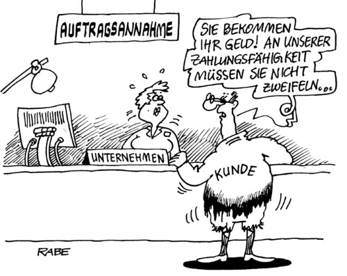 Auftragsannahme Auftragsannahme
