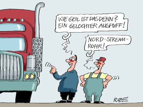 Ausgepuffter Ausgepuffter