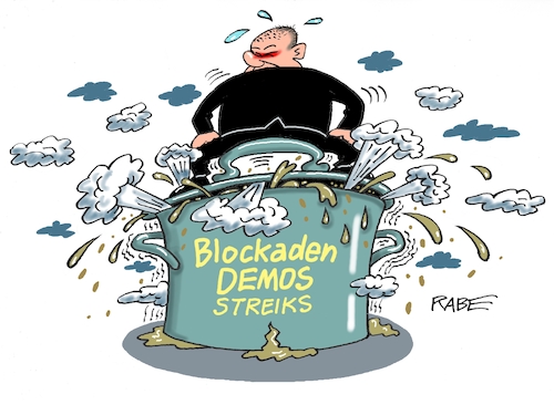 Cartoon: Aussitzen (medium) by RABE tagged ampelregierung,scholz,spd,grüne,fdp,lindner,kinder,kindergrundsicherung,rabe,ralf,böhme,cartoon,karikatur,pressezeichnung,farbcartoon,tagescartoon,hausmeister,ohren,zähne,essen,kochtopf,siedepunkt,qualm,bauernproteste,bauernblockaden,bauerndemos,streik,ampelregierung,scholz,spd,grüne,fdp,lindner,kinder,kindergrundsicherung,rabe,ralf,böhme,cartoon,karikatur,pressezeichnung,farbcartoon,tagescartoon,hausmeister,ohren,zähne,essen,kochtopf,siedepunkt,qualm,bauernproteste,bauernblockaden,bauerndemos,streik