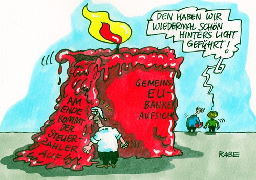 Cartoon: Bankenaufsicht (medium) by RABE tagged bankenaufsicht,banken,aufsicht,euro,eu,steuerzahler,merkel,kanzlerin,cdu,brüssel,gipfel,rabe,ralf,böhme,cartoon,karikatur,einigung,finanzminister,europa,sparmassnahmen,michel,kerze,licht,weihnachten,adventslicht,eurozone,haushalt,krise,krisensicherheit,währungsunion,eurokrise,griechenland,pleite,bankenaufsicht,banken,aufsicht,euro,eu,steuerzahler,merkel,kanzlerin,cdu,brüssel,gipfel,rabe,ralf,böhme,cartoon,karikatur,einigung,finanzminister,europa,sparmassnahmen,michel,kerze,licht,weihnachten,adventslicht,eurozone,haushalt,krise,krisensicherheit,währungsunion,eurokrise,griechenland,pleite