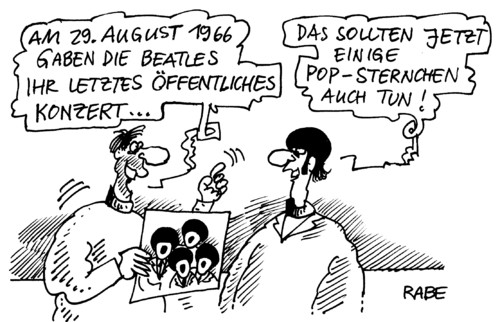 Cartoon: Beatleskonzert (medium) by RABE tagged beatles,popmusik,beatleskonzert,livekonzert,liverpool,england,beatgruppe,sixtees,august,popsternchen,superstar,pilz,köpfe,livearena,candlestick,park,san,francisco,retortenkünstler,stars,und,sternchen,musikgeschäft,hitparade