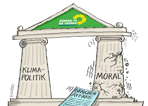 Cartoon: Belastungsprobe (medium) by RABE tagged habeck,graichen,vetter,vetternwirtschaft,grüne,trauzeuge,trauzeugenaffäre,klimapolitik,moral,rabe,ralf,böhme,cartoon,karikatur,pressezeichnung,farbcartoon,tagescartoon,säule,tempel,portal,risse,einsturzgefahr,habeck,graichen,vetter,vetternwirtschaft,grüne,trauzeuge,trauzeugenaffäre,klimapolitik,moral,rabe,ralf,böhme,cartoon,karikatur,pressezeichnung,farbcartoon,tagescartoon,säule,tempel,portal,risse,einsturzgefahr