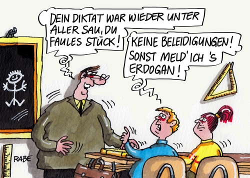 Beleidigungen zwei Beleidigungen zwei