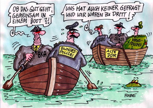 BKA in einem Boot BKA in einem Boot