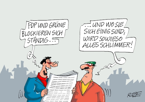 Cartoon: Blockade (medium) by RABE tagged ampelregierung,scholz,spd,grüne,fdp,lindner,kinder,kindergrundsicherung,rabe,ralf,böhme,cartoon,karikatur,pressezeichnung,farbcartoon,tagescartoon,hausmeister,ohren,zähne,habeck,blockade,wachstumschancengesetz,ampelregierung,scholz,spd,grüne,fdp,lindner,kinder,kindergrundsicherung,rabe,ralf,böhme,cartoon,karikatur,pressezeichnung,farbcartoon,tagescartoon,hausmeister,ohren,zähne,habeck,blockade,wachstumschancengesetz