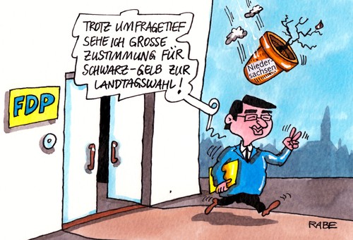 Cartoon: Blumentopfgewinner (medium) by RABE tagged absturz,wählergunst,phillip,koalition,rabe,wahlkampf,landtagswahl,niedersachsen,parteispitze,parteivorsitz,schwarzgelb,fdp,liberale,rösler,blumentopf,umfragetief,zustimmung,karikatur,cartoon,böhme,ralf,blumentopf,rösler,liberale,fdp,schwarzgelb,parteivorsitz,parteispitze,niedersachsen,landtagswahl,wahlkampf,rabe,ralf,böhme,cartoon,karikatur,zustimmung,umfragetief,koalition,phillip,wählergunst,absturz