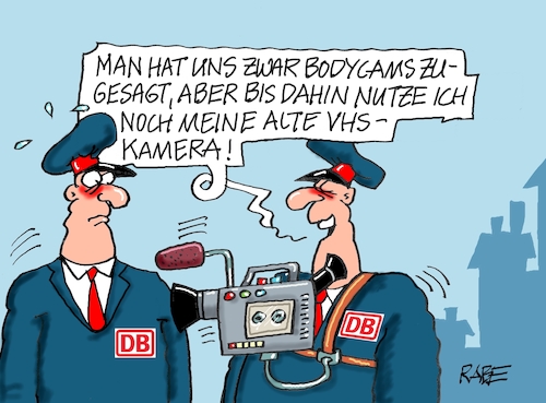 Bodycams bei der Bahn Bodycams bei der Bahn