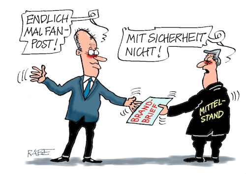Cartoon: Brandbrief (medium) by RABE tagged merz,kanzler,koalition,union,spd,klingbeil,cartoon,karikatur,pressezeichnung,farbcartoon,tagescartoon,bürokratie,verwaltung,beamte,modernisierung,monster,drachen,schwert,holzschwert,nägel,säge,brandbrief,mittelstand,wirtschaftswachstum,stagnation,rezession,aufschwung,brief,kritik,merz,kanzler,koalition,union,spd,klingbeil,cartoon,karikatur,pressezeichnung,farbcartoon,tagescartoon,bürokratie,verwaltung,beamte,modernisierung,monster,drachen,schwert,holzschwert,nägel,säge,brandbrief,mittelstand,wirtschaftswachstum,stagnation,rezession,aufschwung,brief,kritik