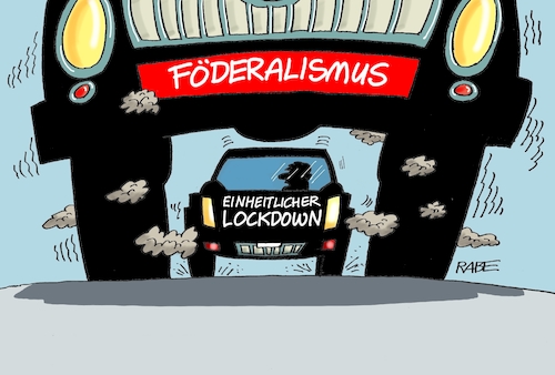 Cartoon: Bremsklotz Föderalismus (medium) by RABE tagged corona,bildung,bildungsminister,kanzleramt,bildungskonferenz,lehrerkonferenz,laptop,ausstatung,digitalisierung,bildungsmonitor,internetzugan,wlan,aufwachen,föderalismus,landesfürsten,ramelow,söder,laschet,pkw,suv,geländewagen,lockdown,shutdown,kontaktbeschränkungen,fallzahlen,rki,todesfälle,impfstoff,impfzentren,corona,bildung,bildungsminister,kanzleramt,bildungskonferenz,lehrerkonferenz,laptop,ausstatung,digitalisierung,bildungsmonitor,internetzugan,wlan,aufwachen,föderalismus,landesfürsten,ramelow,söder,laschet,pkw,suv,geländewagen,lockdown,shutdown,kontaktbeschränkungen,fallzahlen,rki,todesfälle,impfstoff,impfzentren