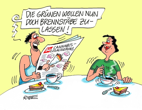 Cartoon: Brennstäbe grün (medium) by RABE tagged cannabis,legalisierung,özdemir,lauterbach,hanf,hanfanbau,rabe,ralf,böhme,cartoon,karikatur,pressezeichnung,farbcartoon,tagescartoon,brennstäbe,brennelemente,tüte,atomausstieg,abschaltung,cannabis,legalisierung,özdemir,lauterbach,hanf,hanfanbau,rabe,ralf,böhme,cartoon,karikatur,pressezeichnung,farbcartoon,tagescartoon,brennstäbe,brennelemente,tüte,atomausstieg,abschaltung