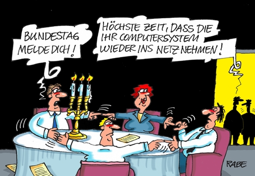 Bundestag vom Netz Bundestag vom Netz