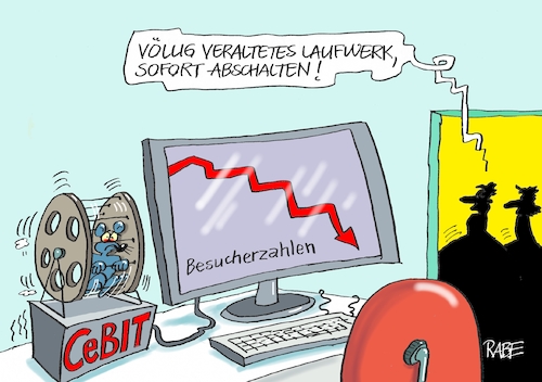 Cebit aus Cebit aus